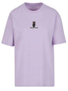 Koszulka - Horse Mom Oversize - Lilac