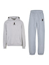 Cozy Komplet Dresowy Dla Koniarza - Horse Dad Oversize - Heather Grey