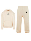 Cozy Komplet Dresowy Dla Koniarza - Horse Dad Oversize - White Sand