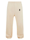 Cozy Spodnie Dresowe dla Koniarza - Horse Dad - White Sand