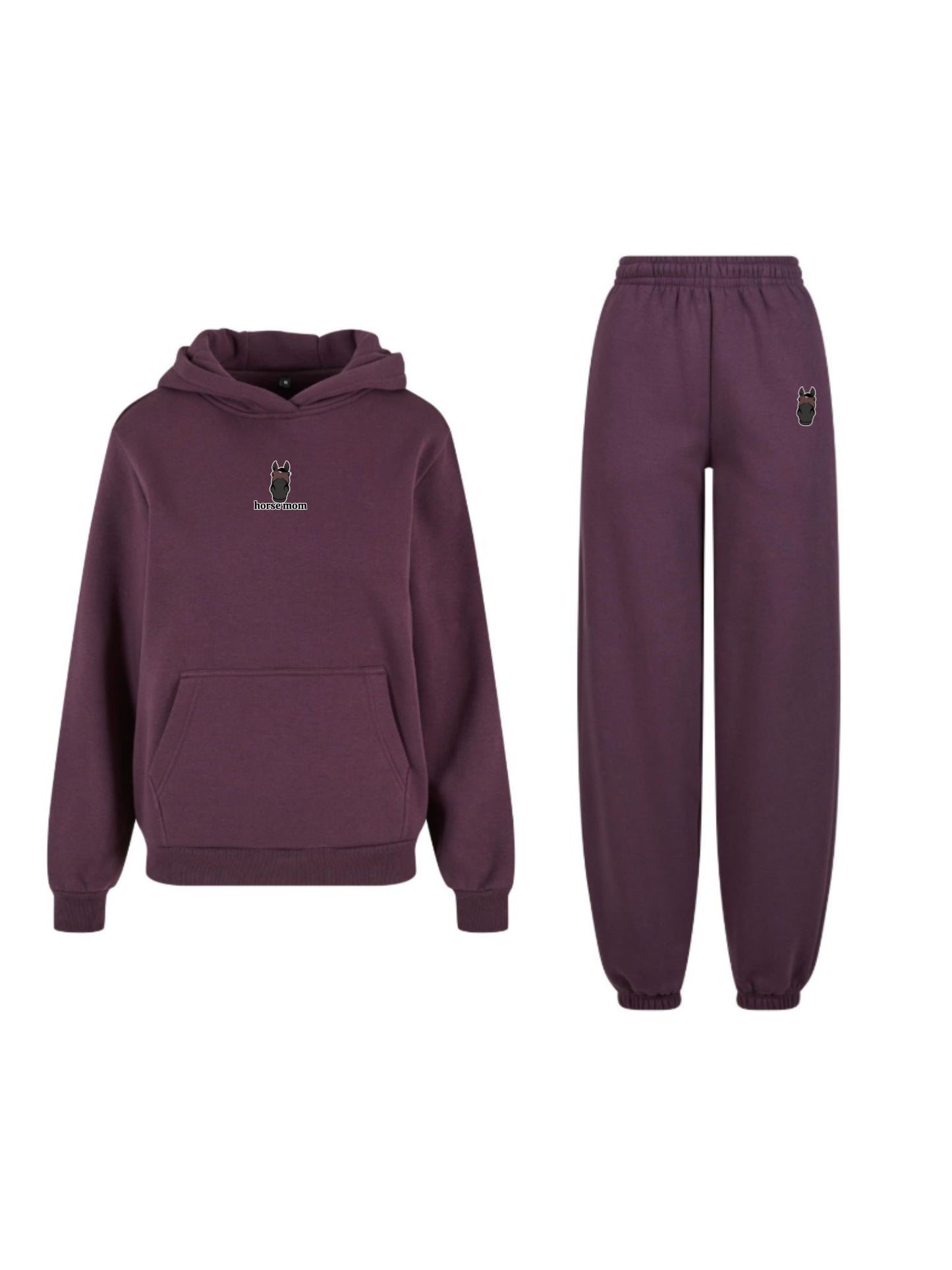 Cozy Komplet Dresowy Dla Koniary - Horse Mom Oversize