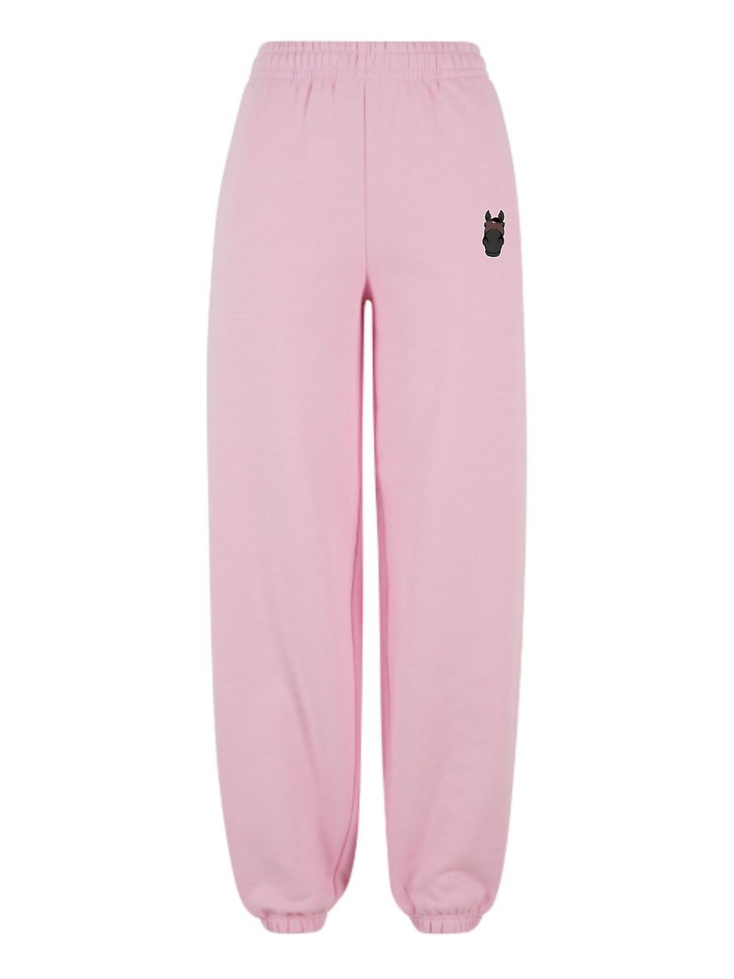 Cozy Spodnie Dresowe dla Koniary - Horse Mom - Soft Pink