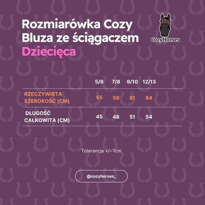Bluza dla Dzieci Lovely - Black