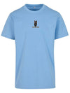 Koszulka - Horse Dad Round Neck - Powder Blue