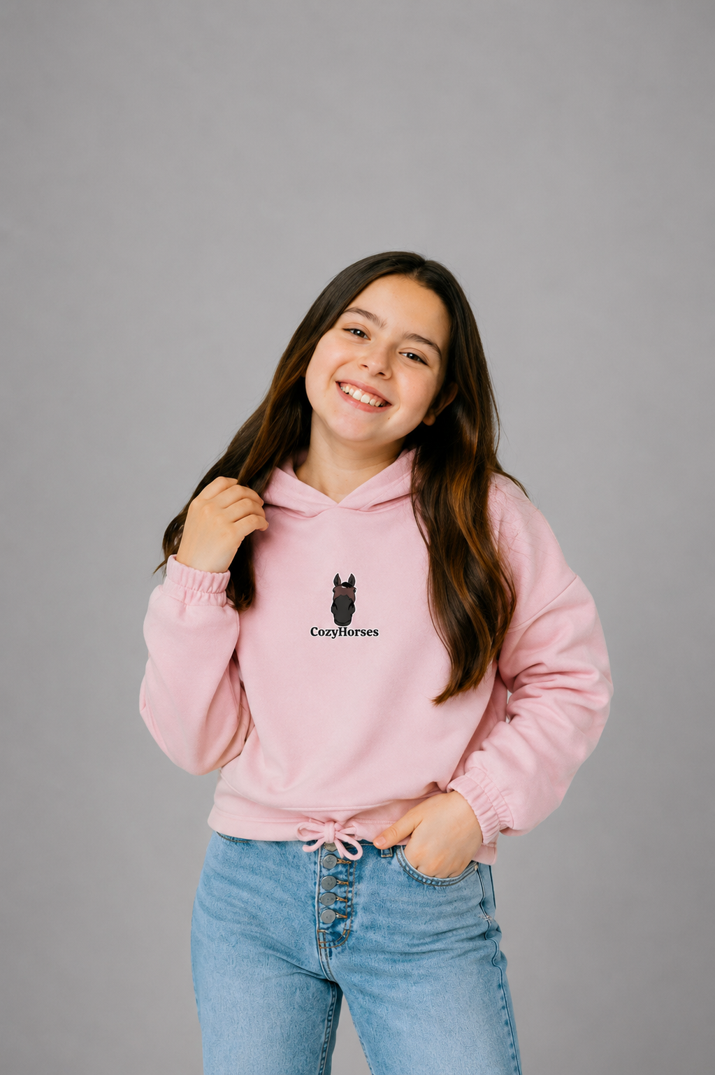 Bluza dla Dzieci Lovely - Light Pink