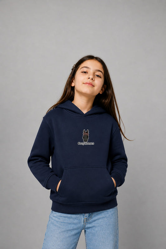 Bluza dla Dzieci Basic - CozyHorses - Navy