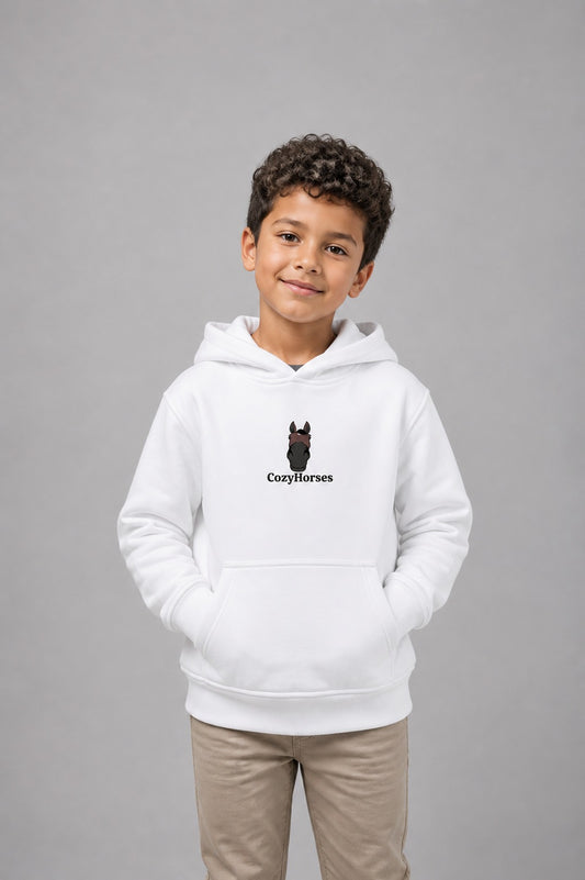 Bluza dla Dzieci Basic - CozyHorses - White