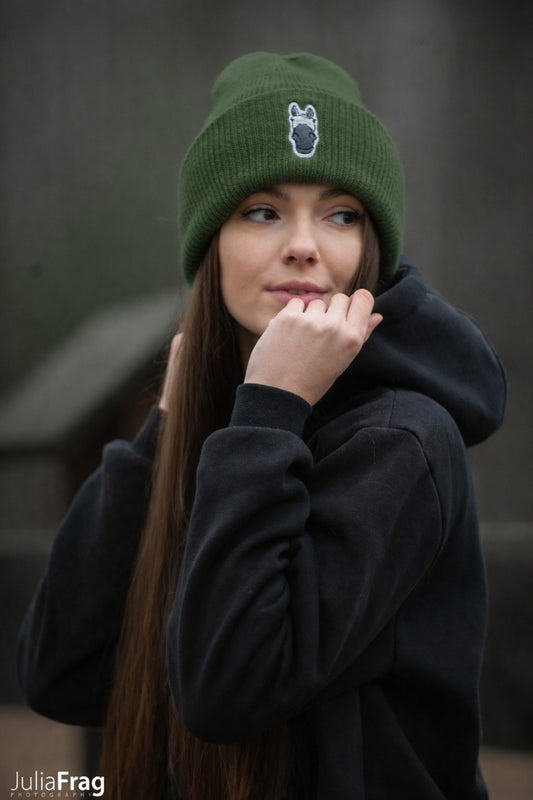 Czapka Zimowa Samira - Olive Green