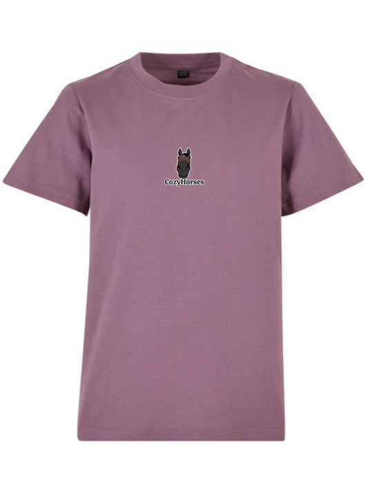 Koszulka dla Dzieci - CozyHorses - Grape Violet