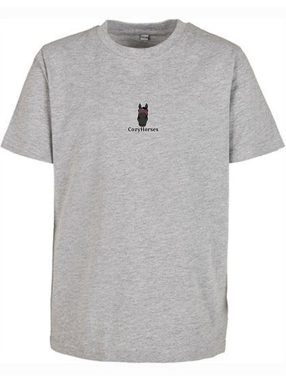 Koszulka dla Dzieci Horsey - Heather Grey