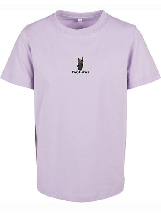 Koszulka dla Dzieci - CozyHorses - Lilac