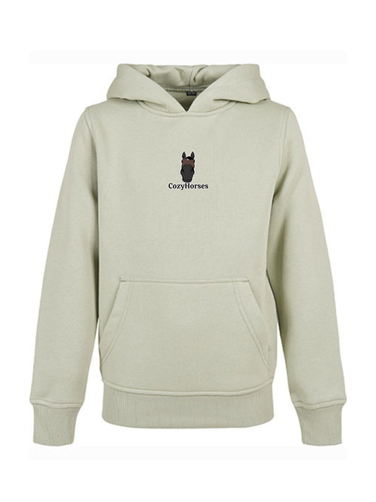 Cozy Bluza dla Dzieci - CozyHorses - Soft Salvia