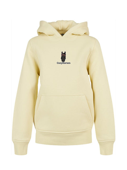 Cozy Bluza dla Dzieci - CozyHorses - Soft Yellow