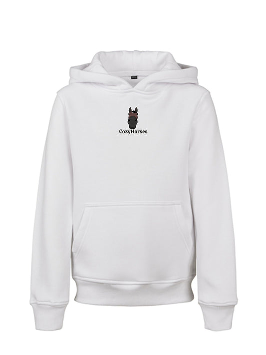 Cozy Bluza dla Dzieci - CozyHorses - White