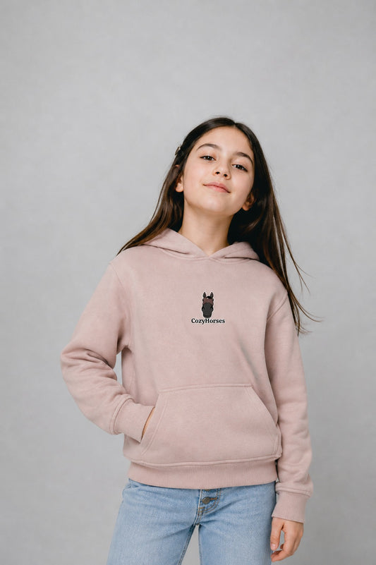 Bluza dla Dzieci Basic - CozyHorses - Dusk Rose
