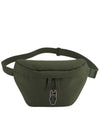 Regulowana nerka saszetka na smaczki z haftem Onesize - SAMIRA - Pine Green