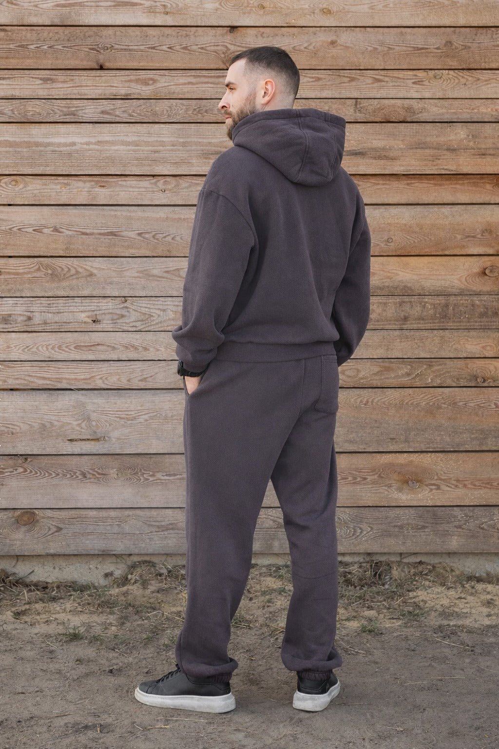 Cozy Komplet Dresowy Dla Koniarza - Horse Dad Oversize - Magnet