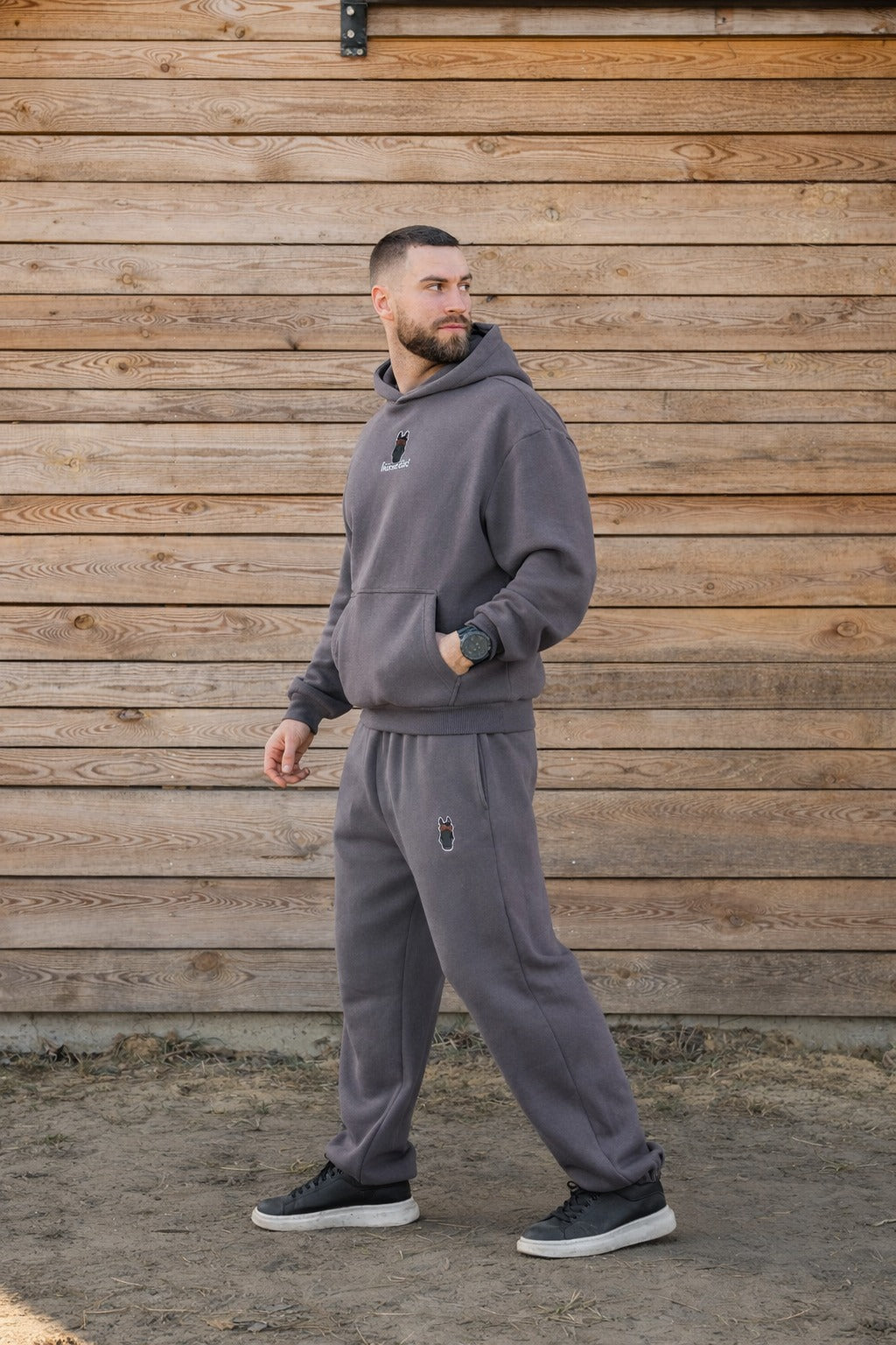 Cozy Spodnie Dresowe dla Koniarza - Horse Dad - Magnet