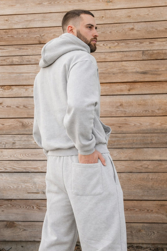 Cozy Spodnie Dresowe dla Koniarza - Horse Dad - Light Asphalt