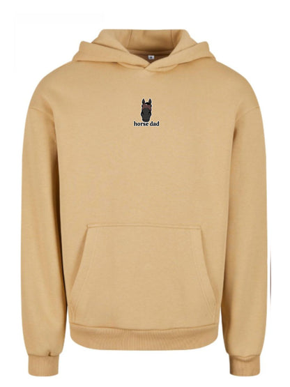 Cozy Bluza dla Koniarza - Horse Dad Oversize - Beige