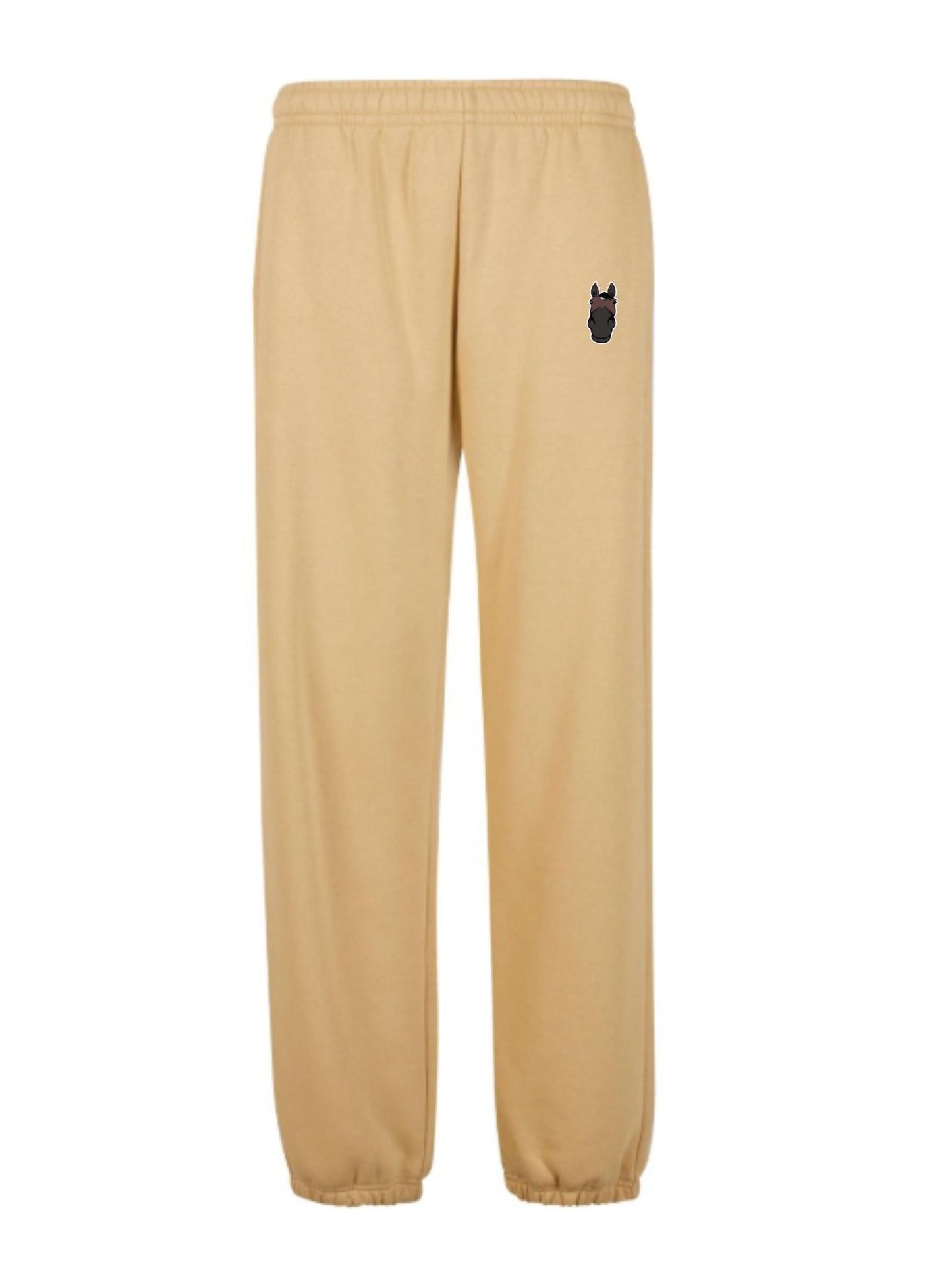 Cozy Spodnie Dresowe dla Koniarza - Horse Dad - Beige