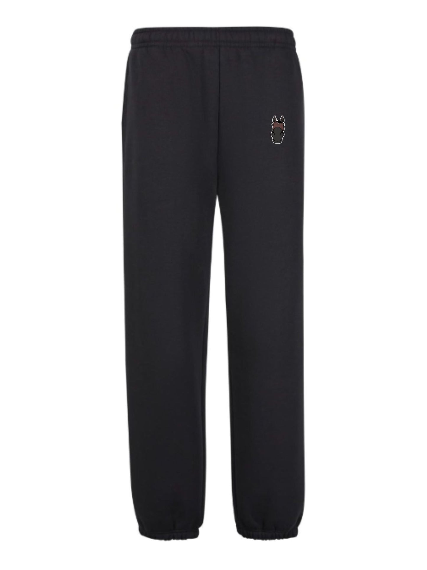 Cozy Spodnie Dresowe dla Koniarza - Horse Dad - Black
