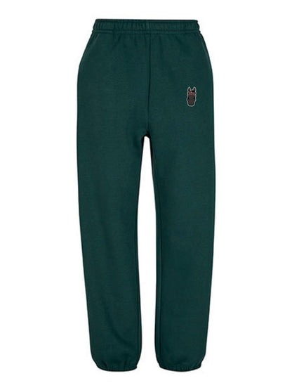 Cozy Spodnie Dresowe dla Koniarza - Horse Dad - Bottle Green