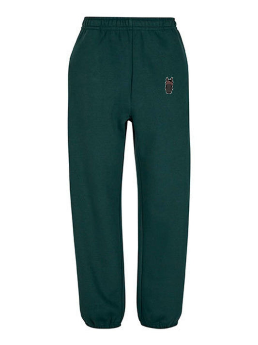 Cozy Spodnie Dresowe dla Koniarza - Horse Dad - Bottle Green