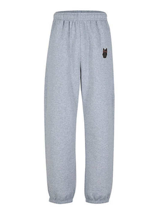 Cozy Spodnie Dresowe dla Koniarza - Horse Dad - Heather Grey