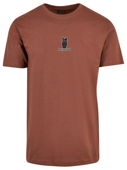 Koszulka - Horse Dad Round Neck - Bark