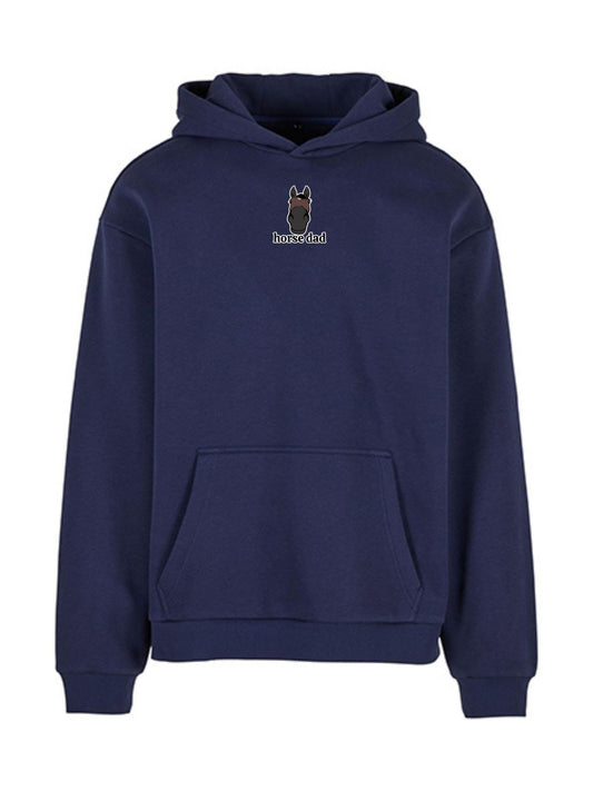 Cozy Bluza dla Koniarza - Horse Dad Oversize - Navy