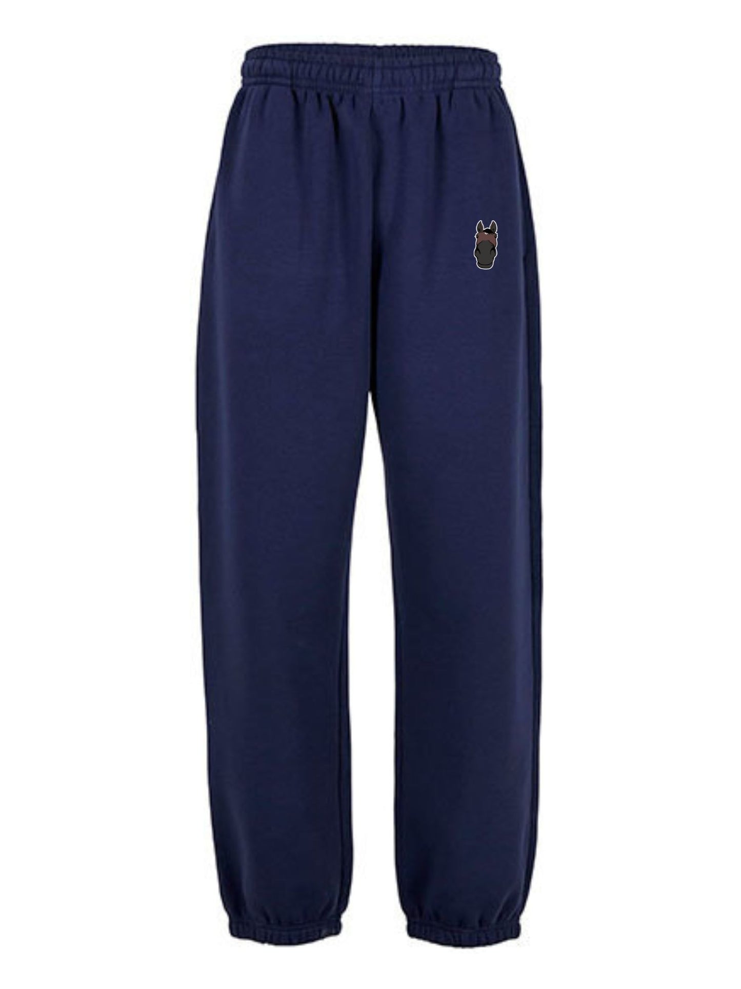 Cozy Spodnie Dresowe dla Koniarza - Horse Dad - Navy