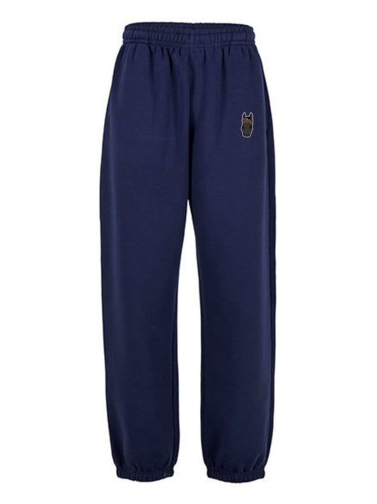 Cozy Spodnie Dresowe dla Koniarza - Horse Dad - Navy