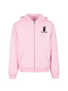 Cozy Rozpinana Bluza dla Koniarza - Horse Dad Oversize - Soft Pink