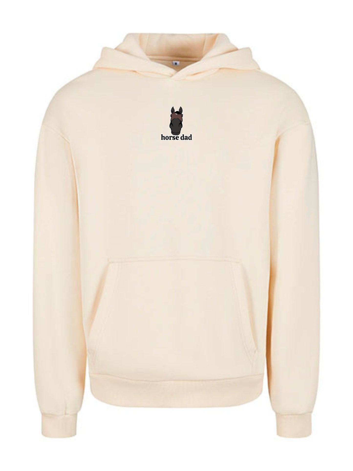 Cozy Bluza dla Koniarza - Horse Dad Oversize - White Sand
