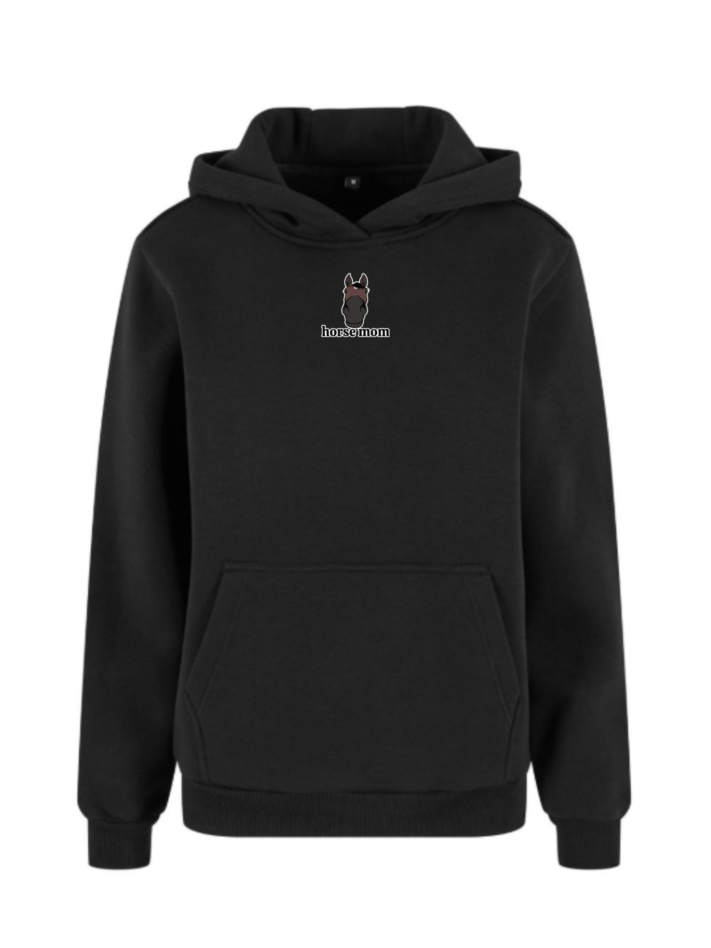 Cozy Bluza dla Koniary - Horse Mom Oversize - Black