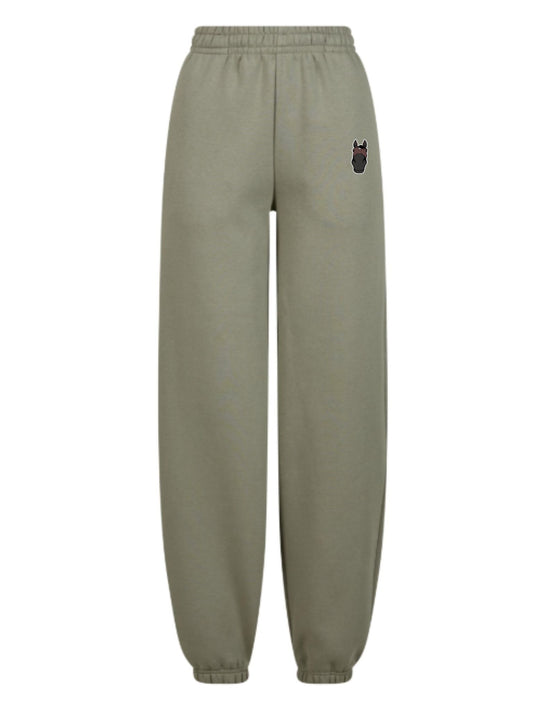 Cozy Spodnie Dresowe dla Koniary - Horse Mom - Pale Olive