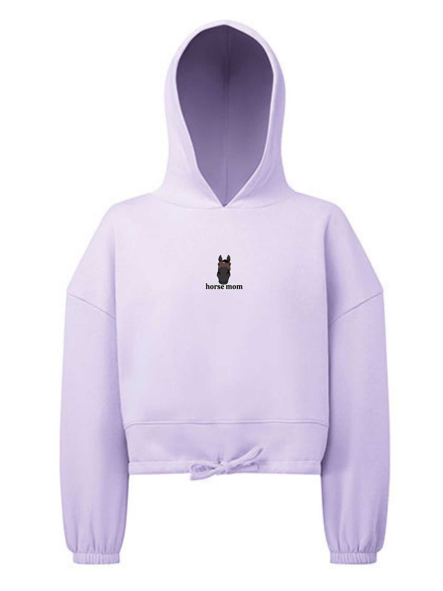 Cozy Bluza ze Ściągaczem - Horse Mom - Lilac