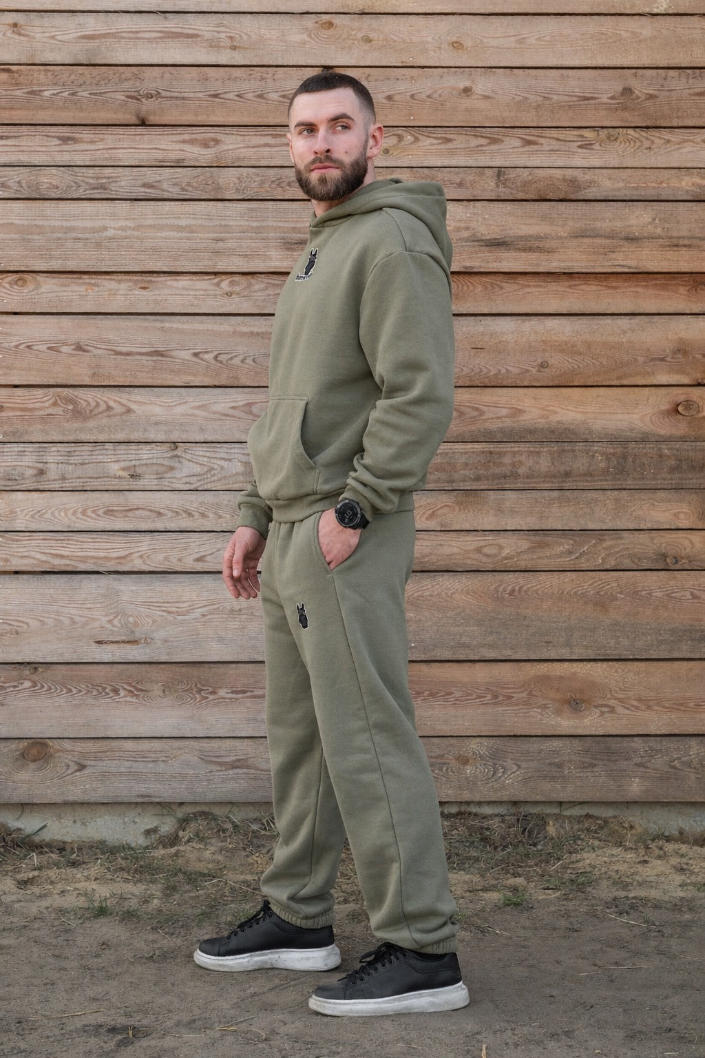 Cozy Komplet Dresowy Dla Koniarza - Horse Dad Oversize