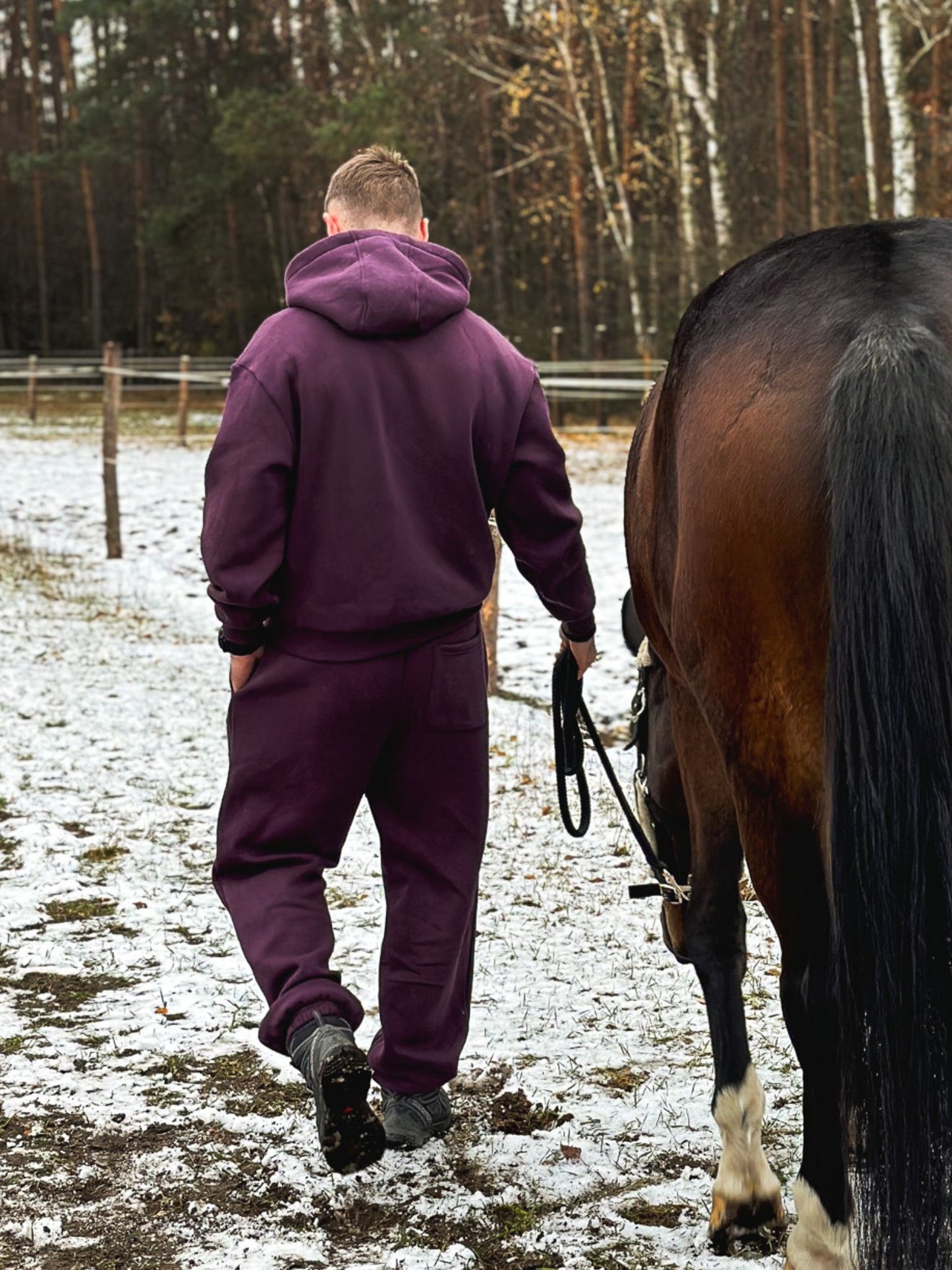 Cozy Spodnie Dresowe dla Koniarza - Horse Dad